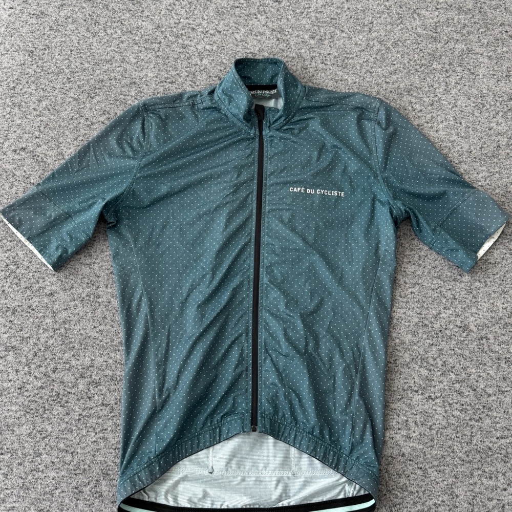 Café du Cycliste Blue Polka Dot Jersey